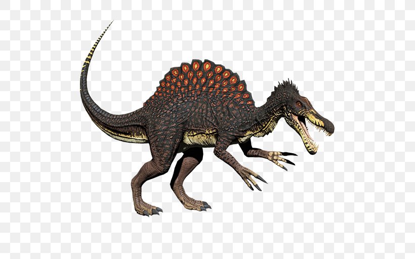 Tyrannosaurus Spinosaurus Primal Carnage: Extinction Velociraptor, PNG, 512x512px, Tyrannosaurus, Animal Figure, Carnotaurus, Cretaceous, Dinosaur Download Free