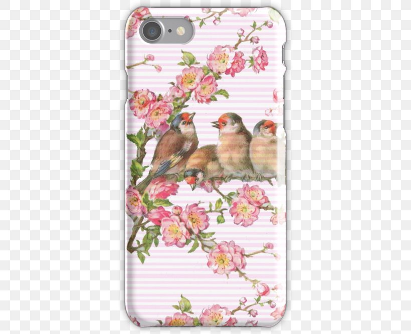 Bird Floral Design Fauna Pink M, PNG, 500x667px, Bird, Branch, Branching, Ceramic, Fauna Download Free