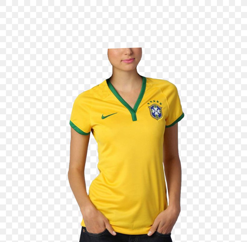 2014 FIFA World Cup T-shirt Brazil National Football Team, PNG, 500x805px, 2014 Fifa World Cup, Blouse, Brazil, Brazil National Football Team, Clothing Download Free