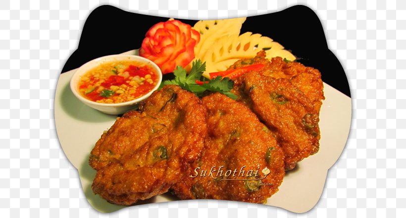 Fried Chicken Fritter Thai Cuisine Fishcakes Pakora, PNG, 620x440px, Fried Chicken, Animal Source Foods, Cake, Chicken As Food, Cuisine Download Free