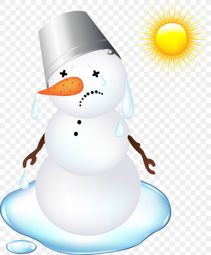 Snowman Christmas Melting Clip Art, PNG, 903x1093px, Snowman, Beak, Bird, Cdr, Christmas Download Free