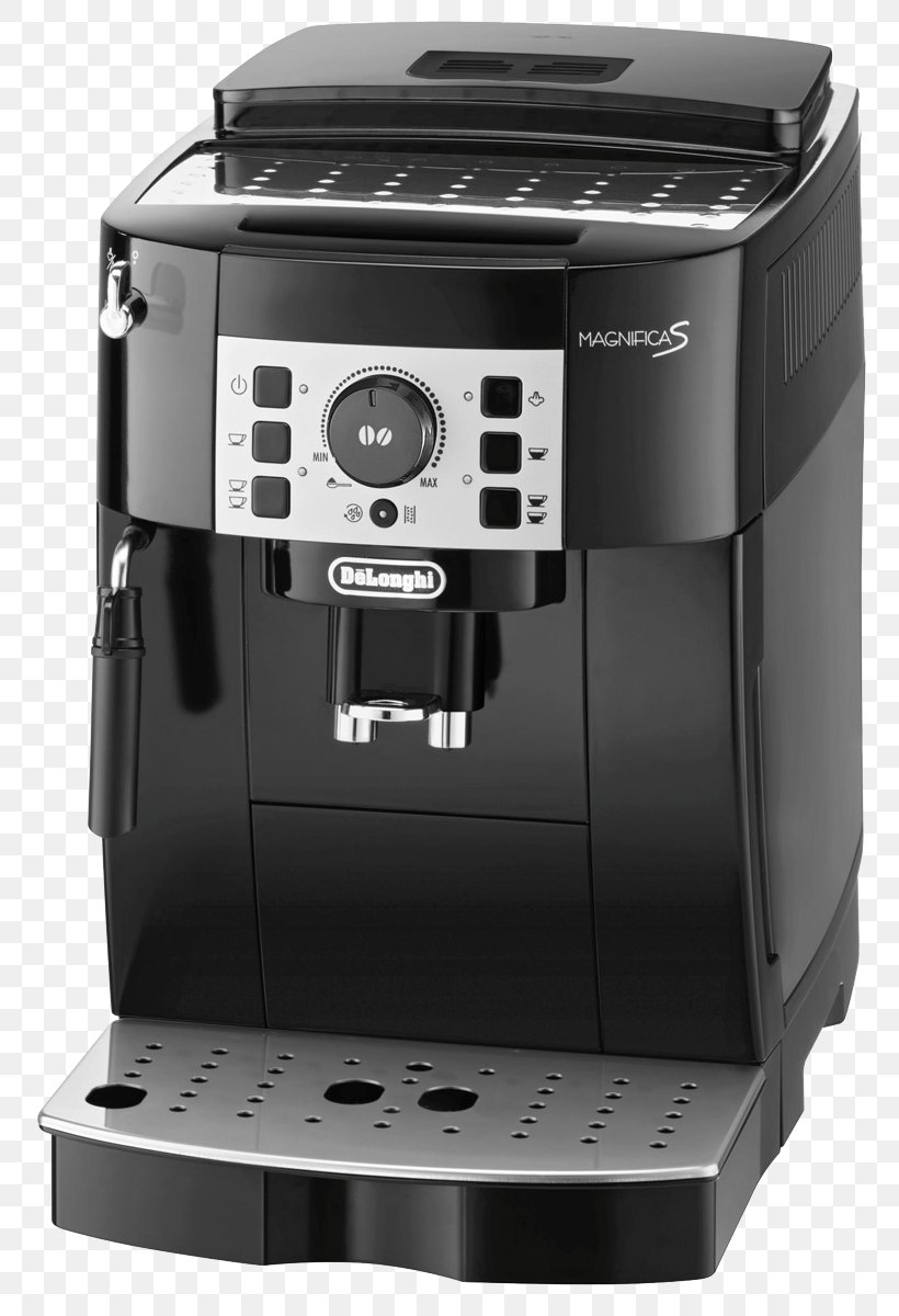 De'Longhi Magnifica S ECAM 22.110 Coffeemaker Espresso Machines, PNG, 801x1200px, Coffee, Barista, Coffeemaker, Drip Coffee Maker, Espresso Download Free
