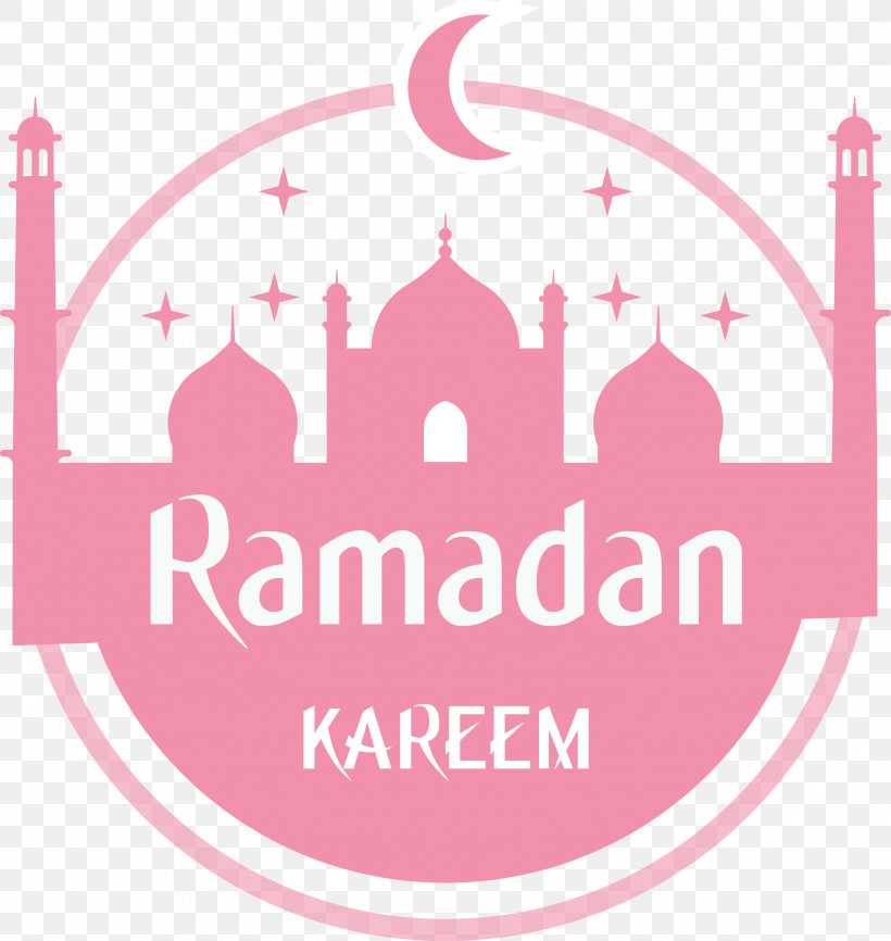 Ramadan Kareem Ramadan Mubarak, PNG, 2840x3000px, Ramadan Kareem, Label, Logo, Pink, Ramadan Mubarak Download Free