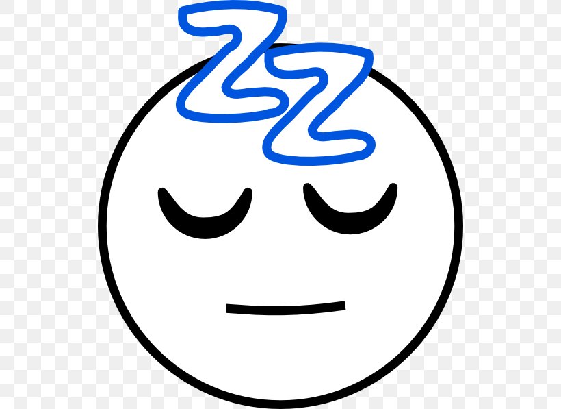 Clip Art Smiley Emoticon Sleep Vector Graphics, PNG, 534x597px, Smiley, Area, Black And White, Emoticon, Emotion Download Free