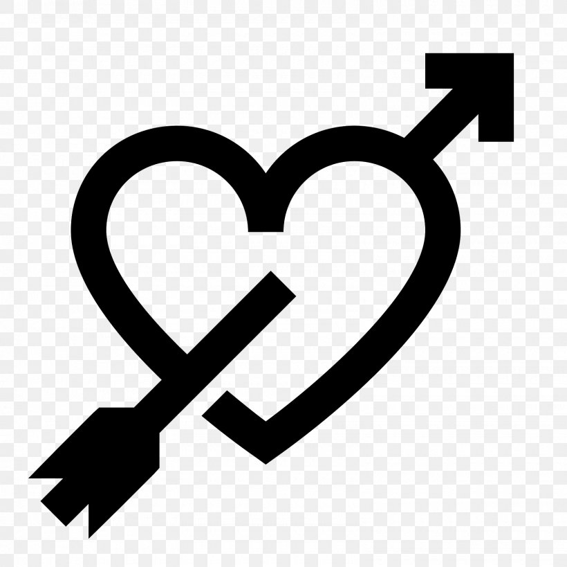 Arrow Heart, PNG, 1600x1600px, Heart, Black And White, Brand, Computer Font, Linkware Download Free