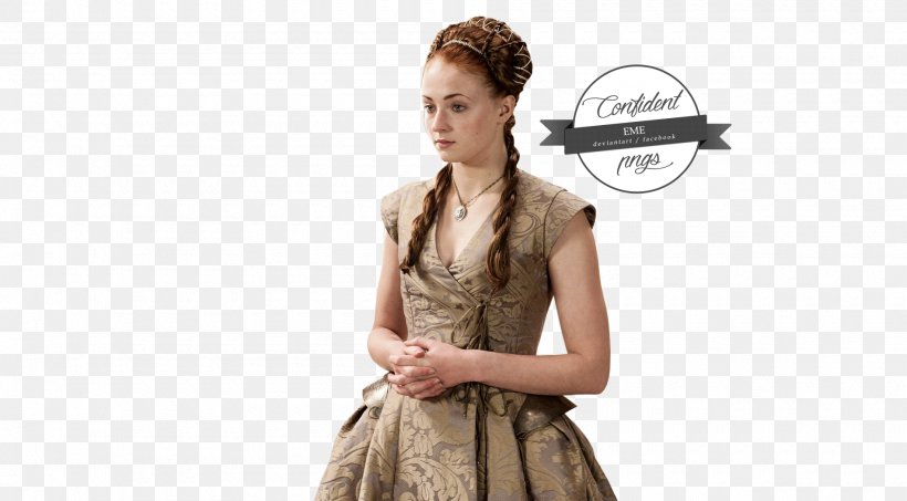 Sansa Stark Arya Stark Daenerys Targaryen Jon Snow Robb Stark, PNG, 1900x1050px, Watercolor, Cartoon, Flower, Frame, Heart Download Free