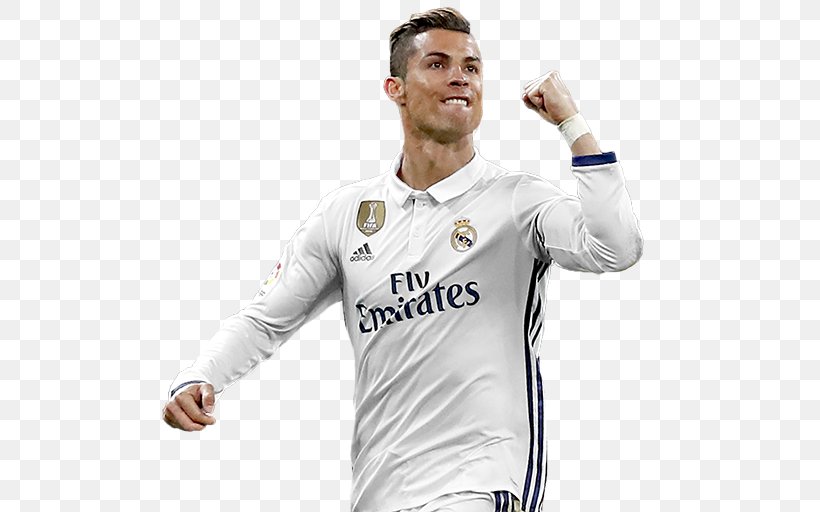 Cristiano Ronaldo Portugal National Football Team Real Madrid C.F. Jersey FIFA 18, PNG, 512x512px, 2017, Cristiano Ronaldo, Clothing, Fifa 18, Football Download Free