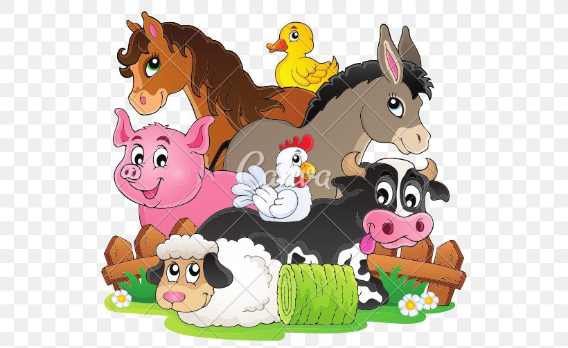 Farm Livestock Cartoon, PNG, 550x503px, Farm, Art, Can Stock Photo, Carnivoran, Cartoon Download Free