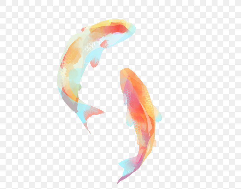 Koi Watercolor Painting Fish Clip Art, PNG, 500x643px, Koi, Fish, Orange, Painting, Pink Download Free