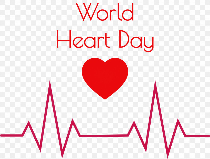 World Heart Day Heart Day, PNG, 3000x2279px, World Heart Day, Geometry, Heart, Heart Day, Line Download Free