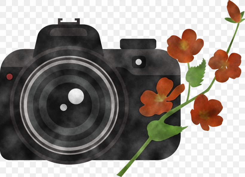 Camera Flower, PNG, 3000x2169px, Camera, Camera Lens, Flower, Lens, Physics Download Free