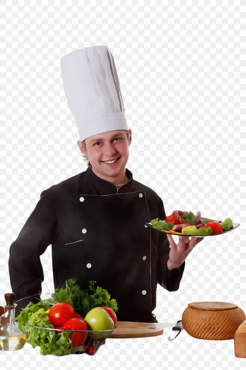 Cook Chef Chef's Uniform Chief Cook Culinary Art, PNG, 1632x2448px, Watercolor, Chef, Chefs Uniform, Chief Cook, Cook Download Free