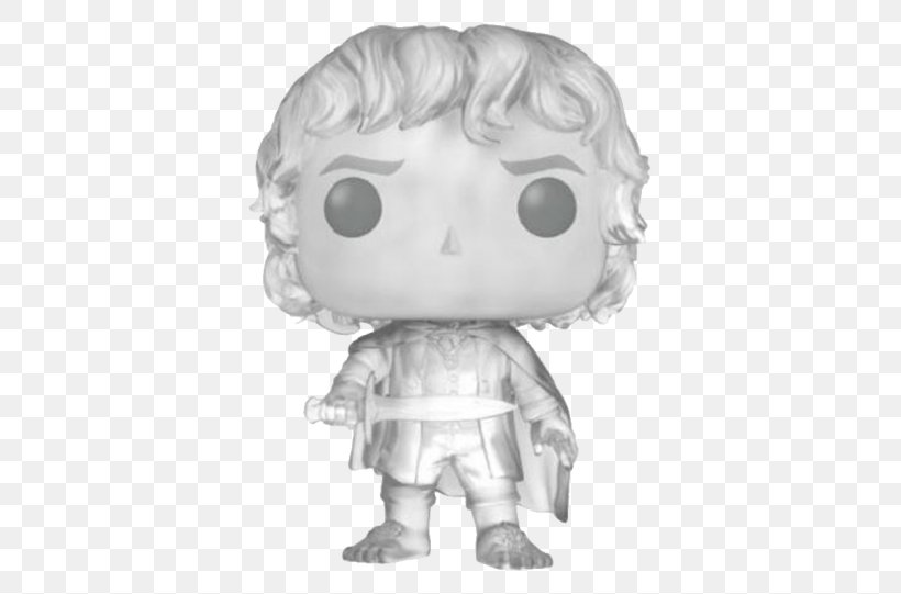 Frodo Baggins Funko The Lord Of The Rings Gollum Action & Toy Figures, PNG, 541x541px, Frodo Baggins, Action Toy Figures, Baggins Family, Black And White, Bone Download Free