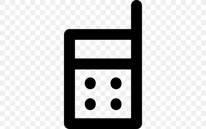 Walkie-talkie Mobile Phones, PNG, 512x512px, Walkietalkie, Black, Communication, Mobile Phones, Rectangle Download Free
