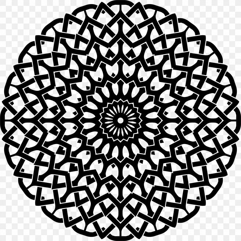 Celtic Knot Mandala Clip Art, PNG, 2328x2328px, Celtic Knot, Area, Art, Black And White, Celtic Art Download Free