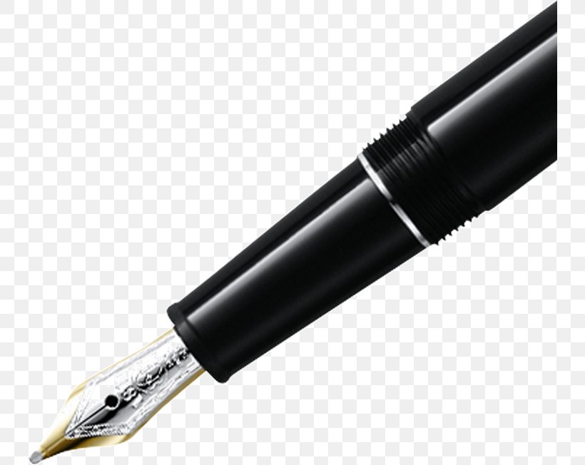 Montblanc Meisterstuck Classique Ballpoint Pen Fountain Pen Montblanc Starwalker Ballpoint Pen, PNG, 742x652px, Montblanc, Ball Pen, Fountain Pen, Gold, Ink Download Free