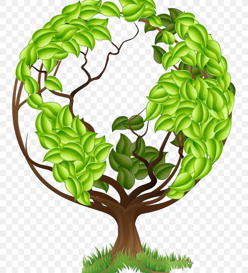 Earth Natural Environment Euclidean Vector Illustration, PNG, 740x900px, Earth, Awareness, Branch, Concept, Conservation Movement Download Free