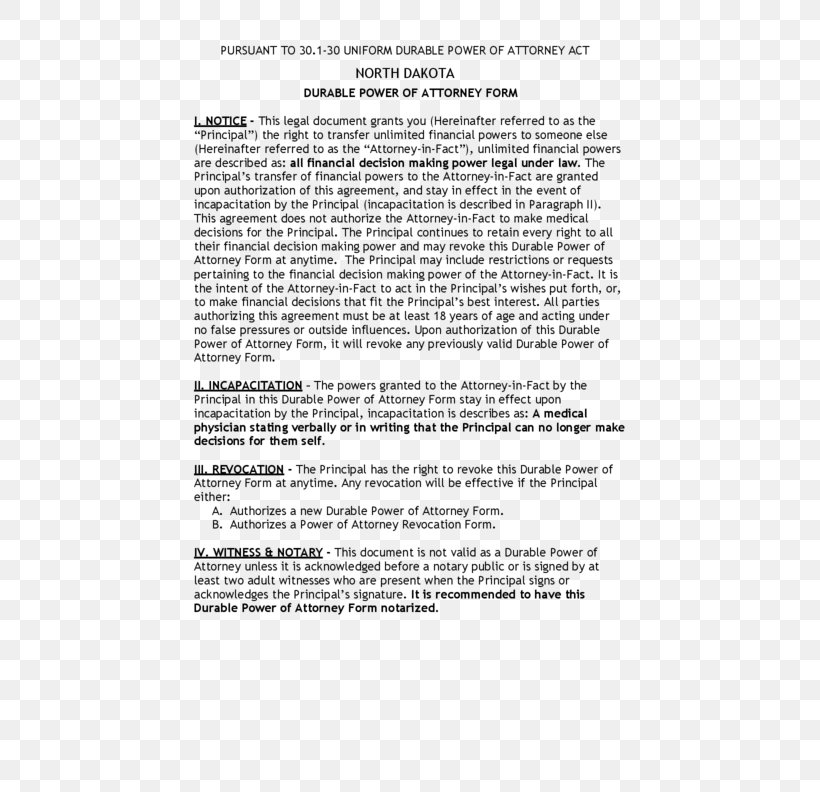 Power Of Attorney Form Document Legal Instrument Revocation, PNG, 612x792px, Power Of Attorney, Area, Attorney General, Best, Document Download Free