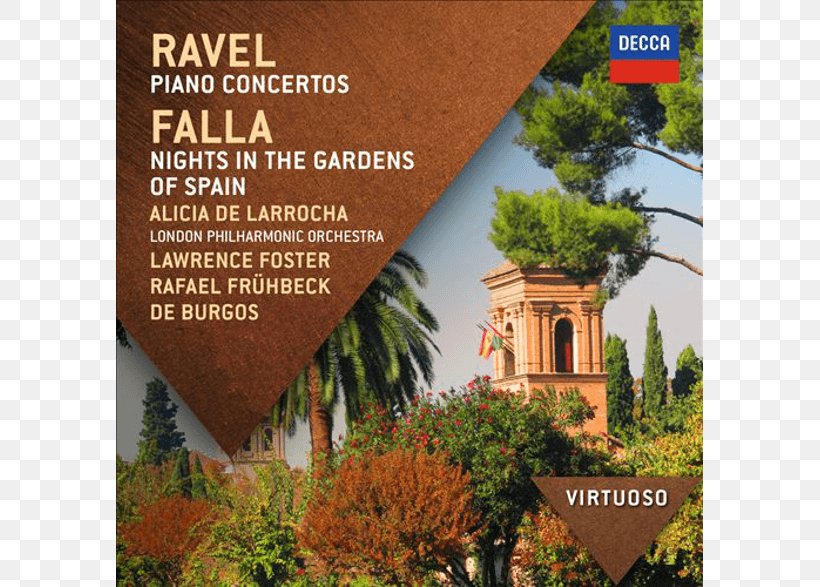 Ravel: Piano Concertos; Falla: Nights In The Gardens Of Spain Ravel: Piano Concertos; Falla: Nights In The Gardens Of Spain Philharmonia Orchestra Composer, PNG, 786x587px, Piano Concerto, Advertising, Brochure, Classical Music, Composer Download Free