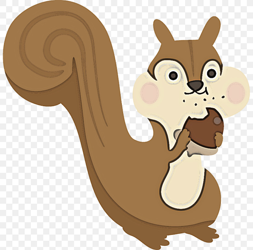 Squirrel Cartoon Tail Animal Figure Animation, PNG, 802x810px, Squirrel, Animal Figure, Animation, Cartoon, Chipmunk Download Free