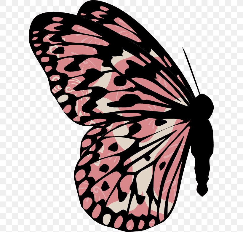 Butterfly, PNG, 625x783px, Butterfly, Animation, Brush Footed Butterfly, Butterfly Net, Giphy Download Free
