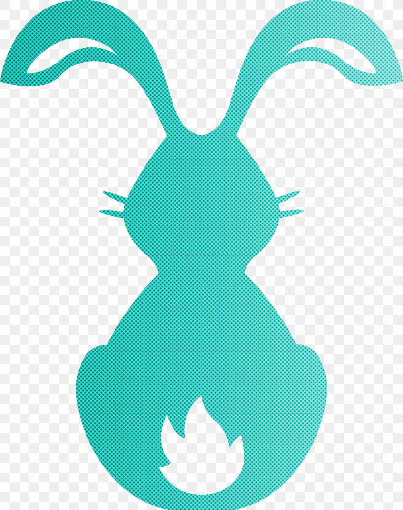 Cute Bunny Easter Day, PNG, 2373x3000px, Cute Bunny, Aqua, Easter Day, Green, Symbol Download Free