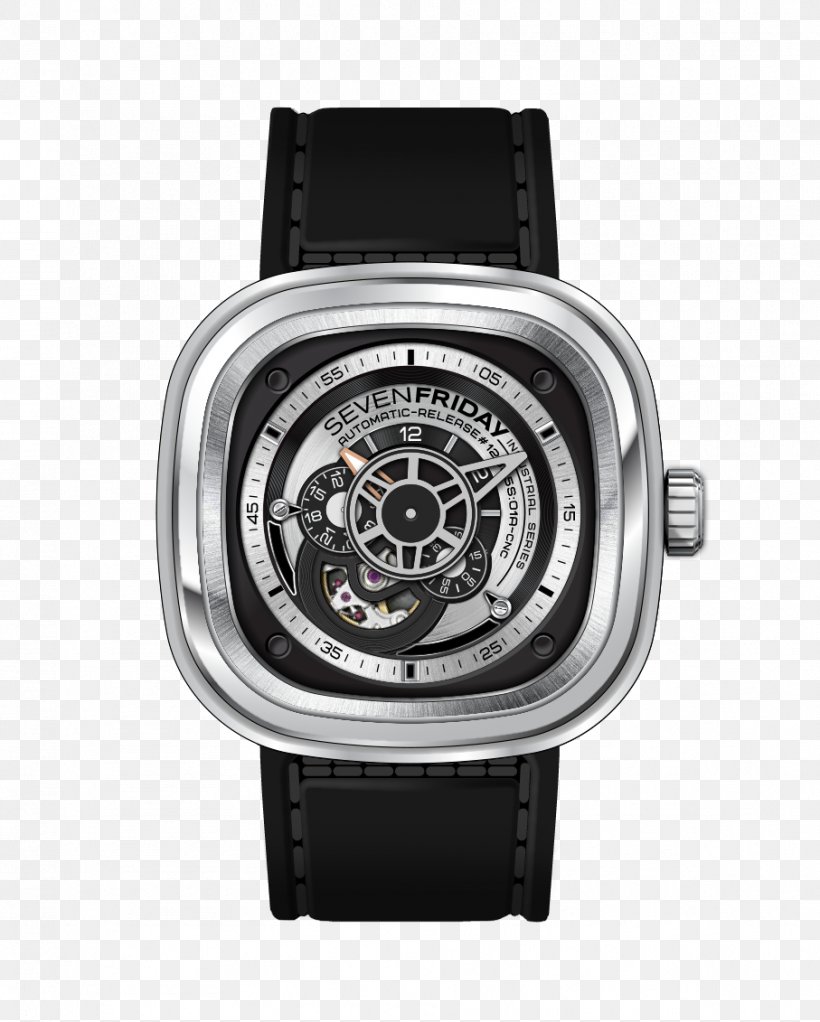 SevenFriday Automatic Watch Movement Strap, PNG, 907x1131px, Sevenfriday, Automatic Watch, Bracelet, Brand, Clothing Download Free