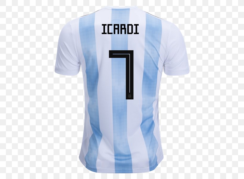 2018 FIFA World Cup Argentina National Football Team Brazil National Football Team 2015 Copa América Jersey, PNG, 600x600px, 2018 Fifa World Cup, Active Shirt, Argentina At The Fifa World Cup, Argentina National Football Team, Blue Download Free