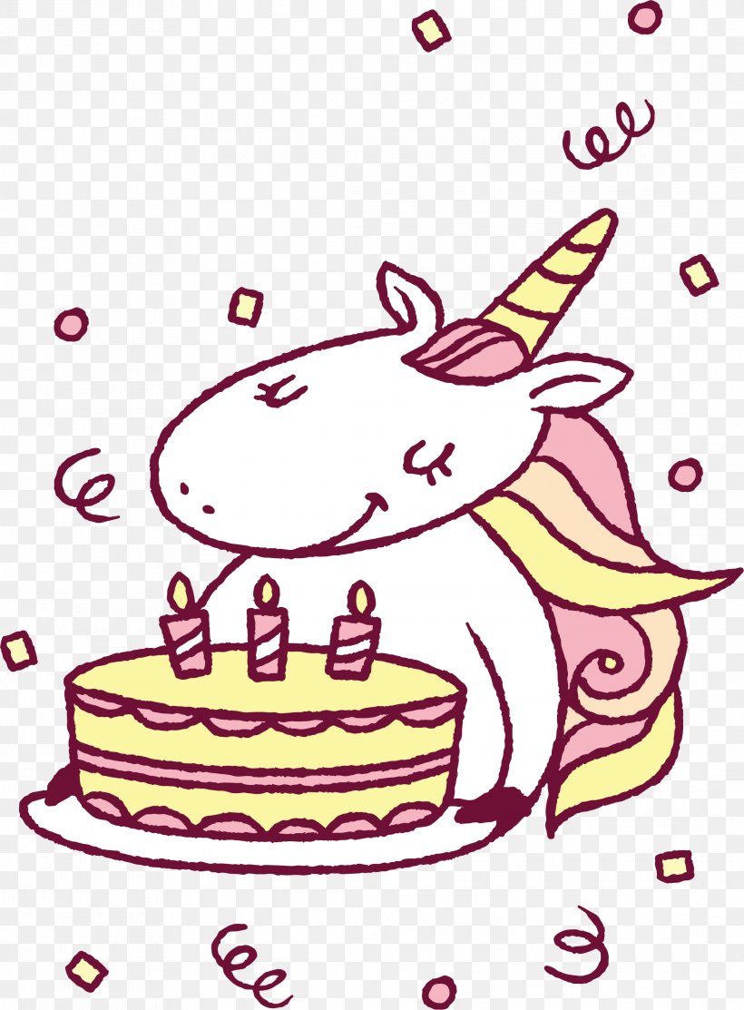 Birthday Unicorn Greeting Card, PNG, 2177x2957px, Birthday, Area, Art, Cake, Creative Arts Download Free