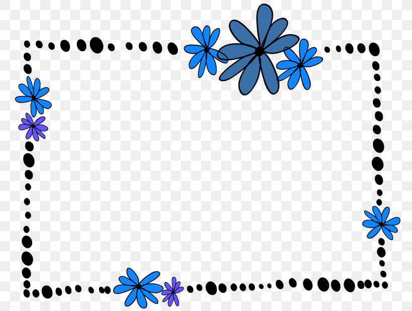 Floral Design Font Clip Art Pattern, PNG, 3969x3000px, Floral Design, Area, Art, Black, Black And White Download Free