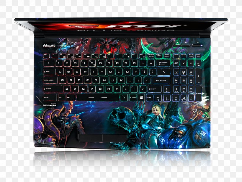 Laptop Heroes Of The Storm Micro-Star International Intel Core I7 Computer, PNG, 1920x1440px, Laptop, Computer, Display Device, Gamer, Gaming Computer Download Free