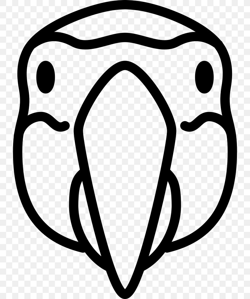 Parrot Clip Art, PNG, 736x980px, Parrot, Animal, Black, Black And White, Cdr Download Free
