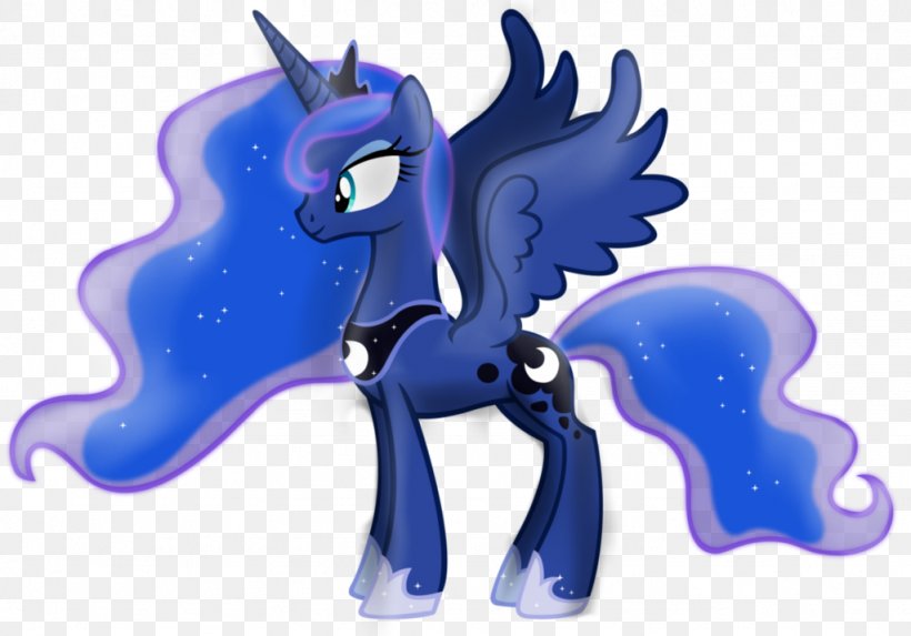 Princess Luna Pony Princess Celestia Twilight Sparkle Drawing, PNG, 1024x716px, Princess Luna, Animal Figure, Art, Blue, Canterlot Download Free