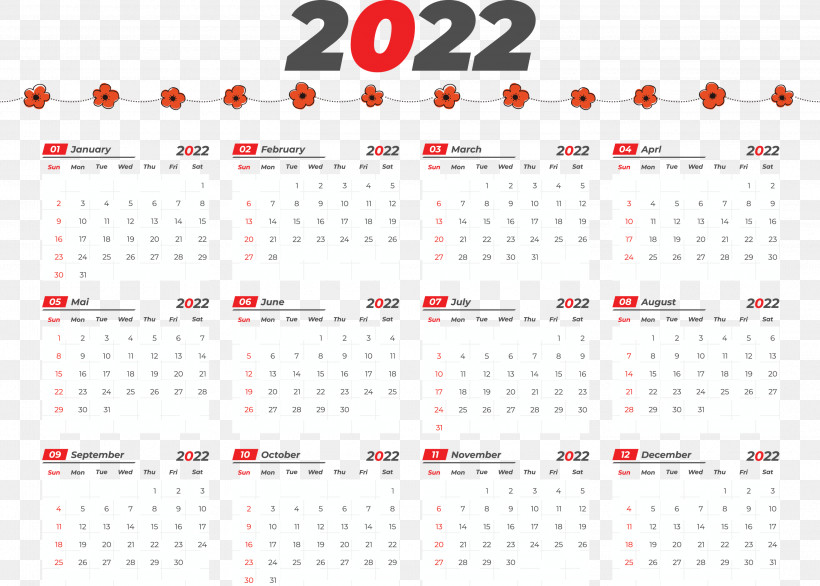 Printable 2022 Calendar 2022 Calendar Printable, PNG, 3000x2144px, Line, Calendar System, Geometry, Mathematics, Meter Download Free