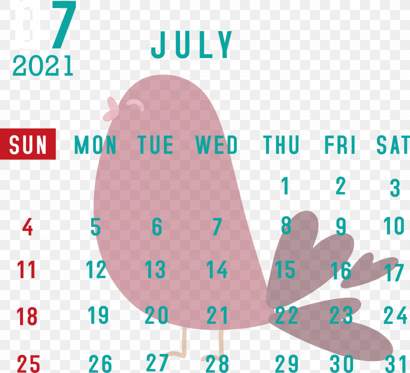 July 2021 Calendar July Calendar 2021 Calendar, PNG, 3000x2731px, 2021 Calendar, July Calendar, Aqua M, Diagram, Geometry Download Free