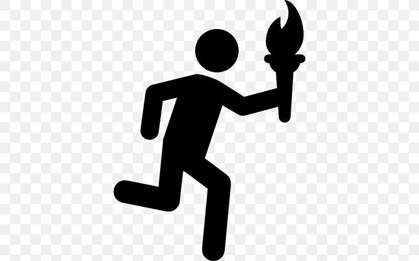 Olympic Games 2018 Winter Olympics Torch Relay Olympic Flame Sport, PNG, 512x512px, Olympic Games, Area, Athlete, Black And White, Finger Download Free