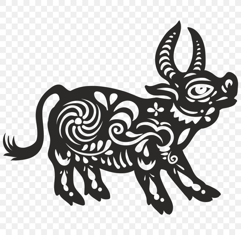 Ox Chinese Zodiac Astrological Sign Astrology, PNG, 800x800px, Chinese Zodiac, Aquarius, Art, Astrological Sign, Astrology Download Free
