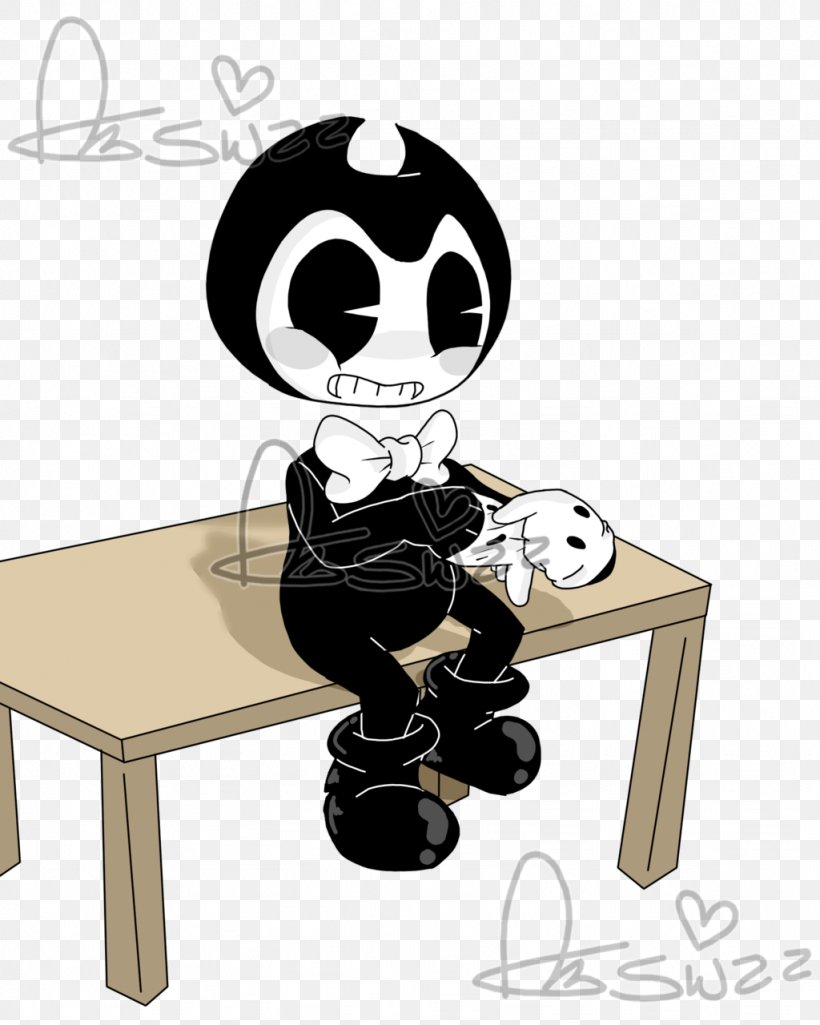 Bendy And The Ink Machine Fan Art Glove, PNG, 1024x1280px, Bendy And The Ink Machine, Art, Cartoon, Chair, Deviantart Download Free