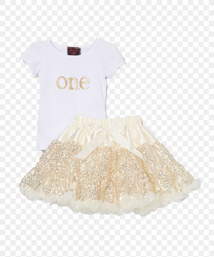 Clothing Sequin Ruffle Skirt Tutu, PNG, 1000x1201px, Clothing, Baby Toddler Onepieces, Beige, Birthday, Bodysuit Download Free