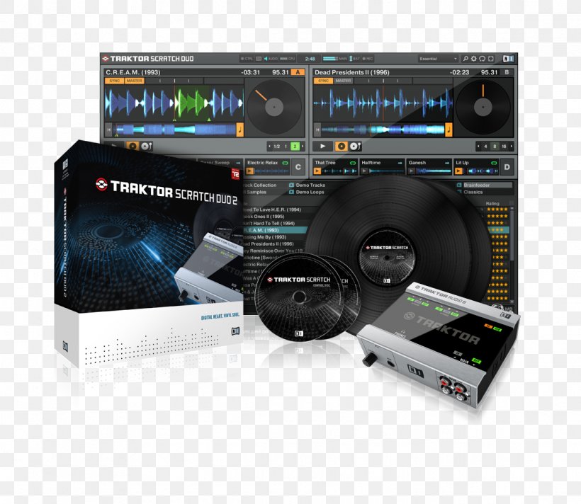 Native Instruments Traktor Scratch A6 Vinyl Emulation Software Disc Jockey Audio, PNG, 1136x987px, Traktor, Audio, Audio Equipment, Audio Mixers, Computer Hardware Download Free