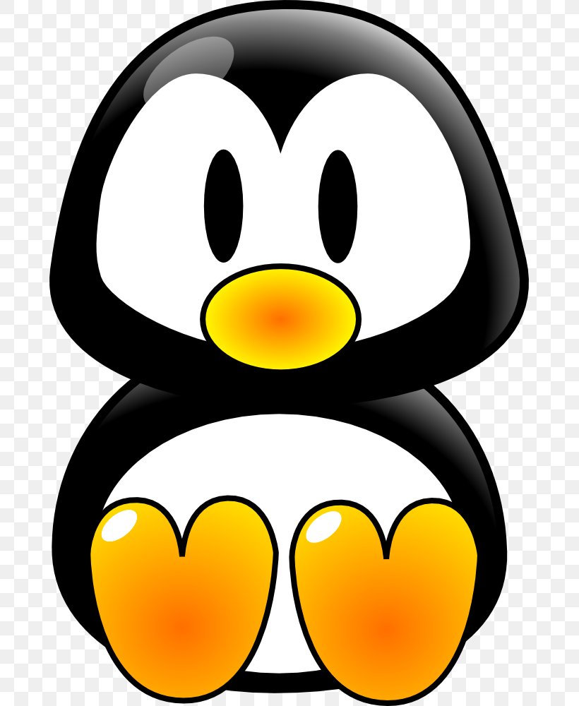 Penguin Royalty-free Tux Clip Art, PNG, 679x1000px, Penguin, Beak, Drawing, Emoticon, Emperor Penguin Download Free