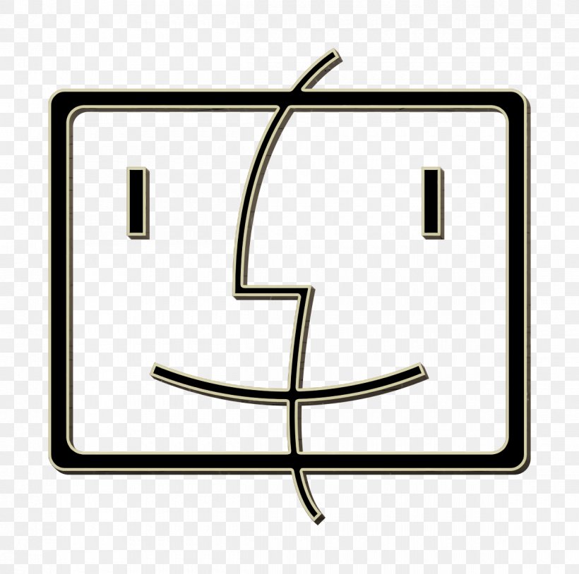 Finder Icon, PNG, 1200x1192px, Finder Icon, Line Art, Rectangle, Symbol Download Free
