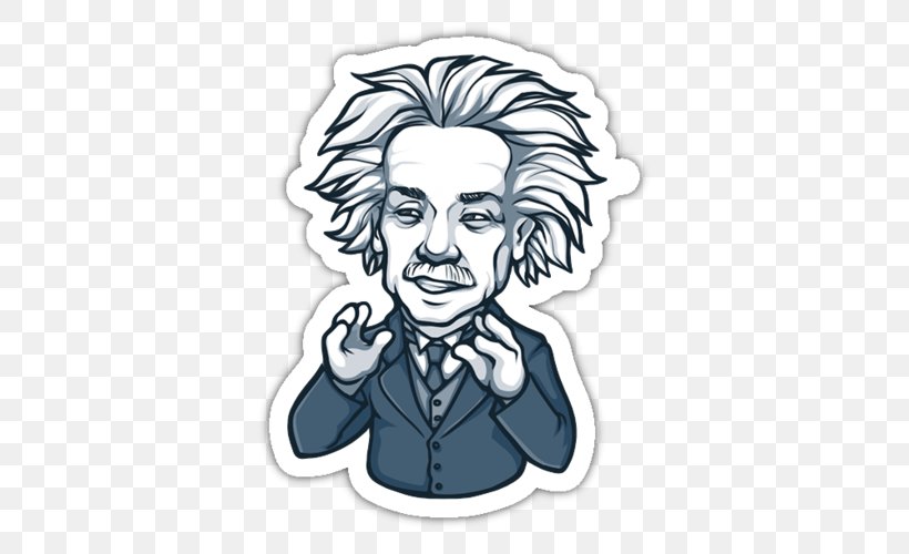 Albert Einstein Scientist Science Scientific Revolution Drawing, PNG,  500x500px, Albert Einstein, Black And White, Drawing, Galileo