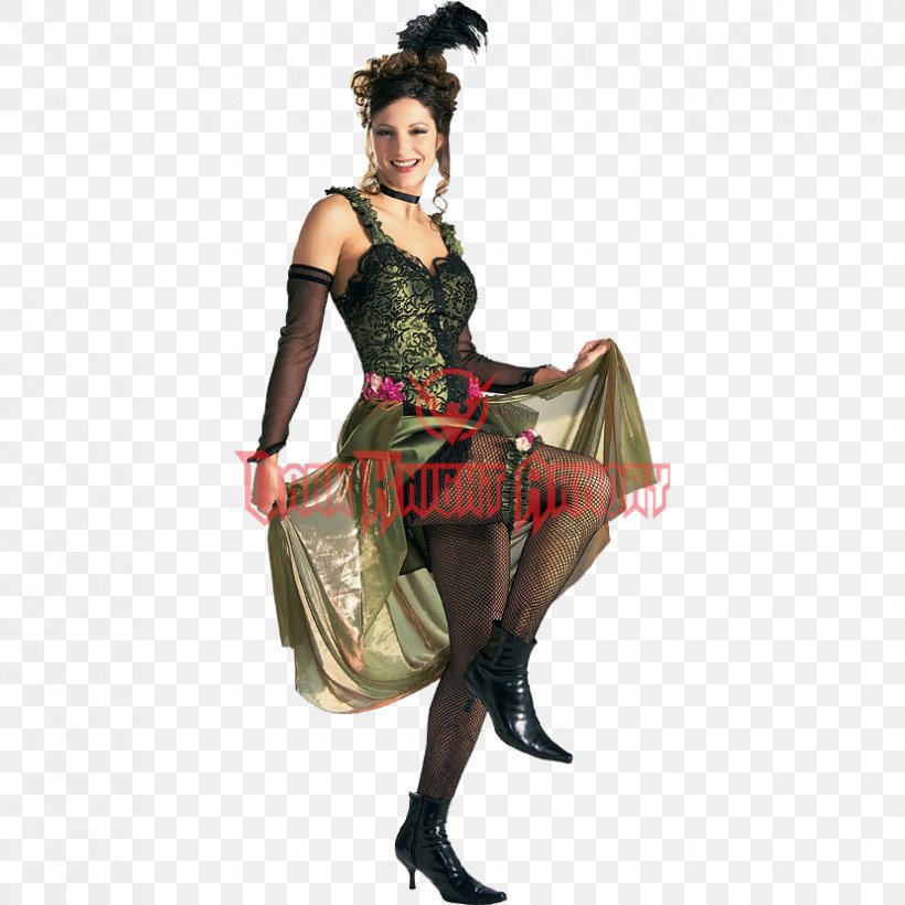 American Frontier Western Saloon Costume Party Dress, PNG, 829x829px, American Frontier, Cancan, Clothing, Corset, Cosplay Download Free