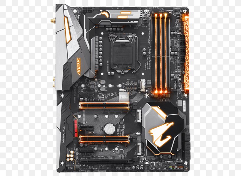 Intel LGA 1151 ATX Gigabyte Technology GIGABYTE X299 AORUS Gaming 7 (rev 1.0), PNG, 600x600px, Intel, Aorus, Atx, Coffee Lake, Computer Accessory Download Free