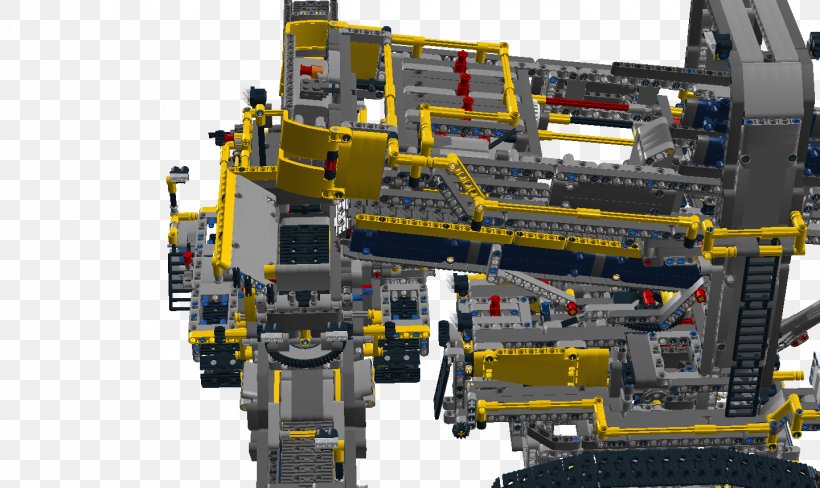 Lego Technic Machine Bucket-wheel Excavator LEGO 42055 Technic Bucket Wheel Excavator, PNG, 1440x858px, Lego, Belt, Bucket, Bucketwheel Excavator, Conveyor Belt Download Free