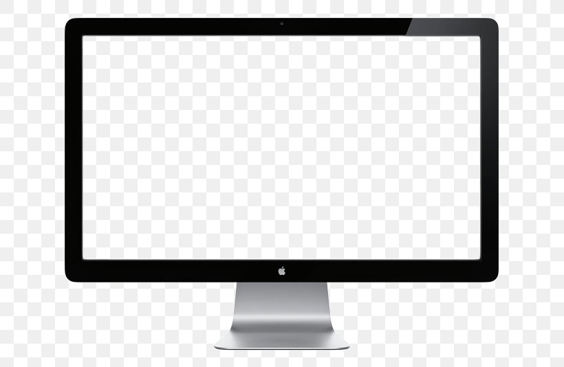 Macintosh Apple Thunderbolt Display Computer Monitor MacBook, PNG, 631x534px, Apple Thunderbolt Display, Apple, Apple Displays, Area, Black And White Download Free