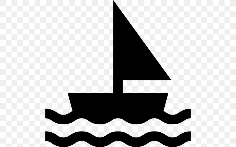 Sailing Sailboat Clip Art, PNG, 512x512px, Sailing, Black, Black And White, Boat, Brand Download Free
