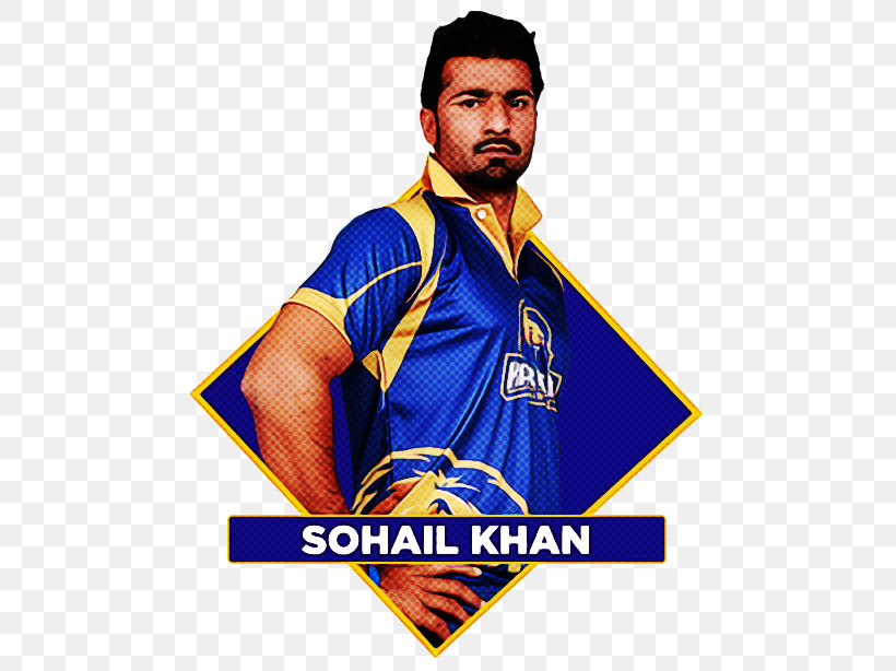 Sohail Khan Karachi Kings Pakistan National Cricket Team Peshawar Zalmi, PNG, 614x614px, Sohail Khan, Cricket, Electric Blue, Jersey, Karachi Kings Download Free