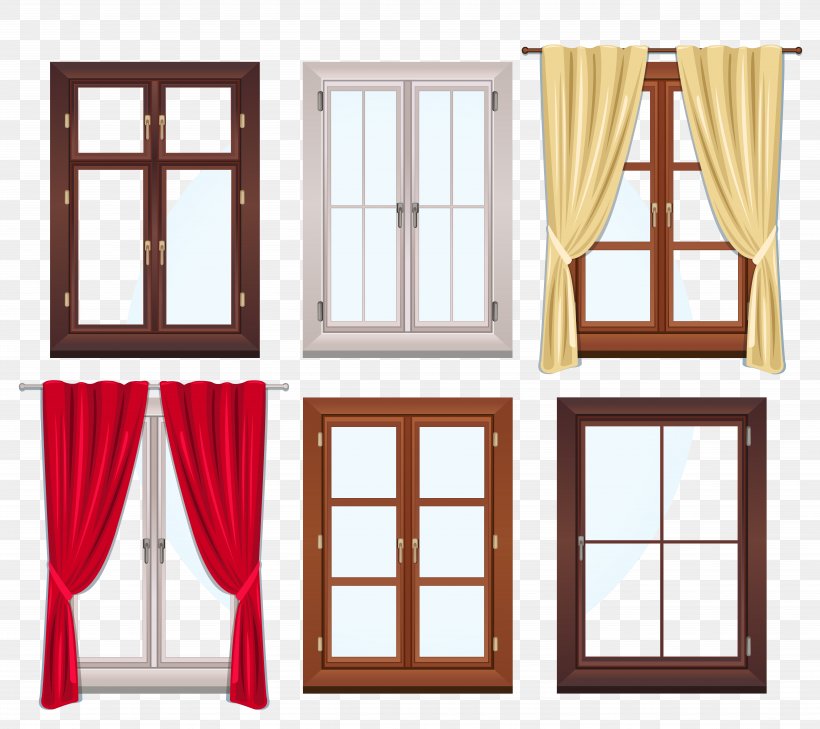 Window Curtain Royalty-free Clip Art, PNG, 9989x8887px, Window, Curtain, Glass, House, Interior Design Download Free